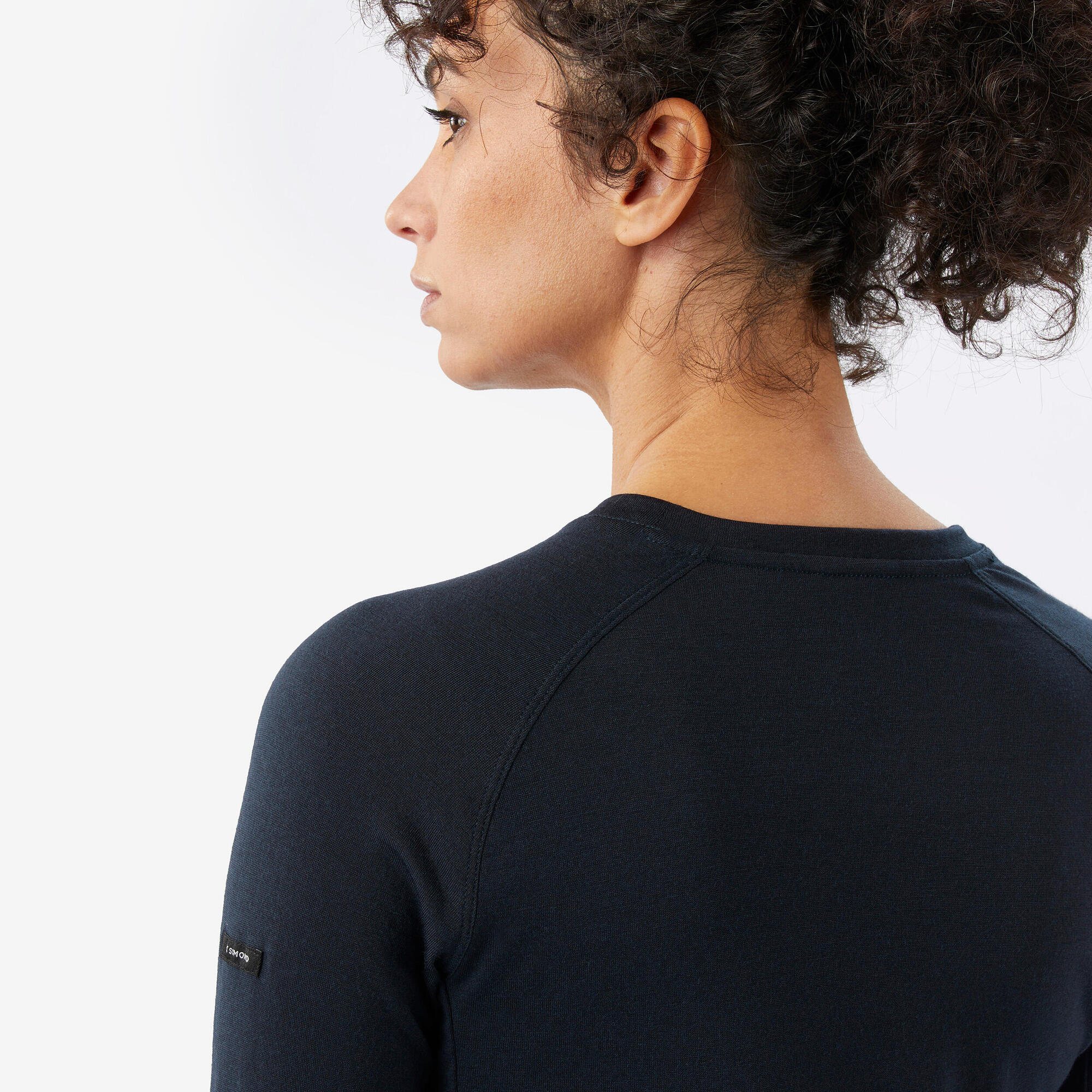 Simond Women's Merino Wool Long Sleeve T-Shirt - Soft Thermal Base Layer for Hiking, Skiing & Outdoor Activities