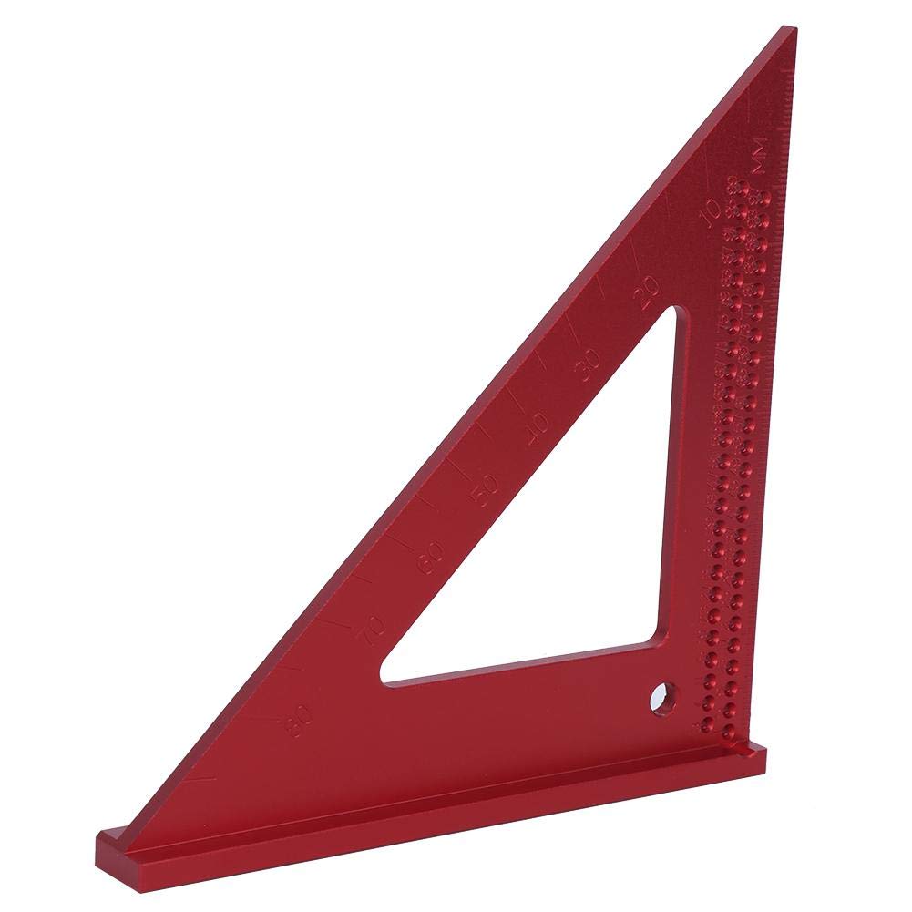 Stainless Steel Scribing Triangle Ruler - Professional Measuring & Layout Tool for Carpenters, Woodworking, Construction - Perfect for DIY Projects, Home Renovation, and Metalworking