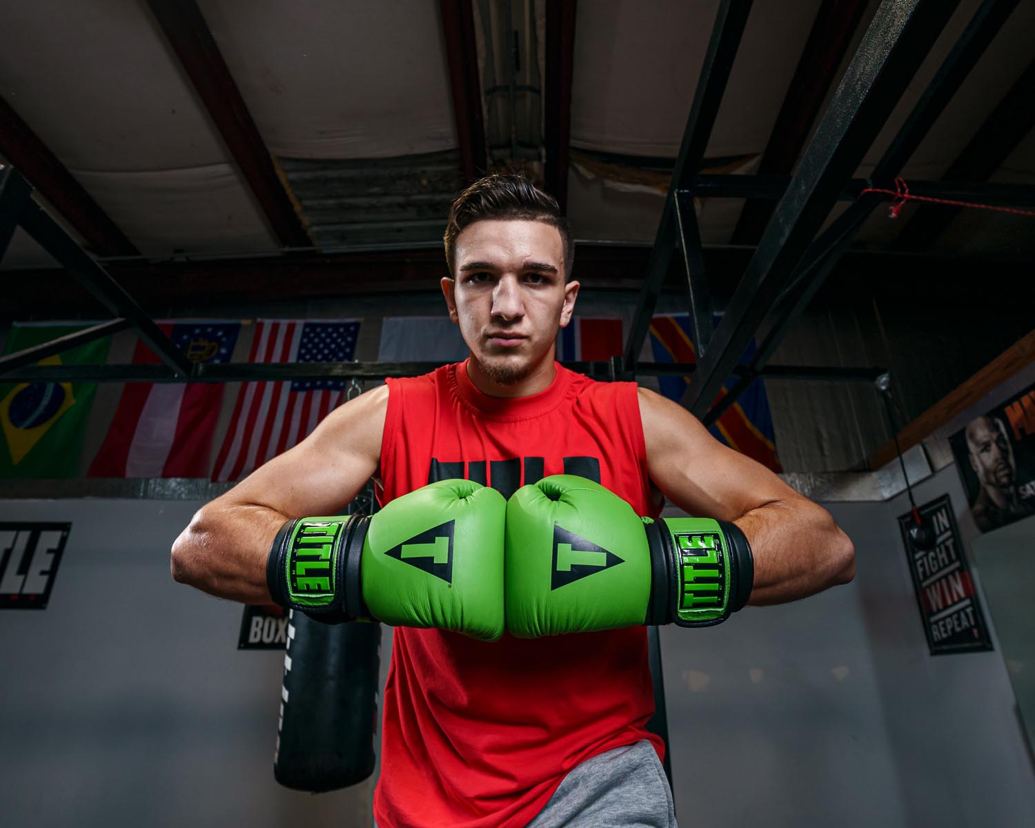 TITLE Boxing Dauntless Training Boxing Gloves for Men & Women - Premium MMA, Kickboxing, and Heavy Bag Workouts - Ideal for Gym, Home Training, and Fitness Enthusiasts