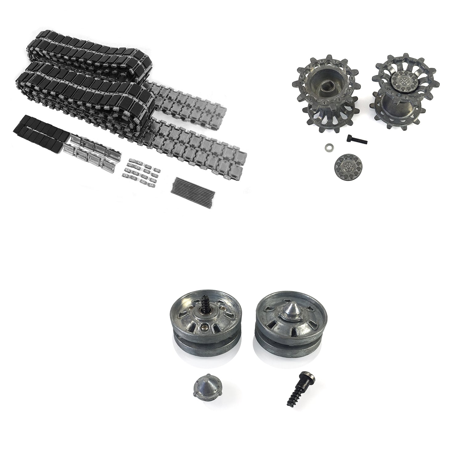 1/16 British Challenger II RTR RC Tank Model - Metal Tracks, Rubber Pads, Sprockets & Idlers with Bearing Spare Parts | Realistic Military Vehicle for Collectors & Battle Simulation Enthusiasts | Perfect for Display, War Games & Outdoor Play