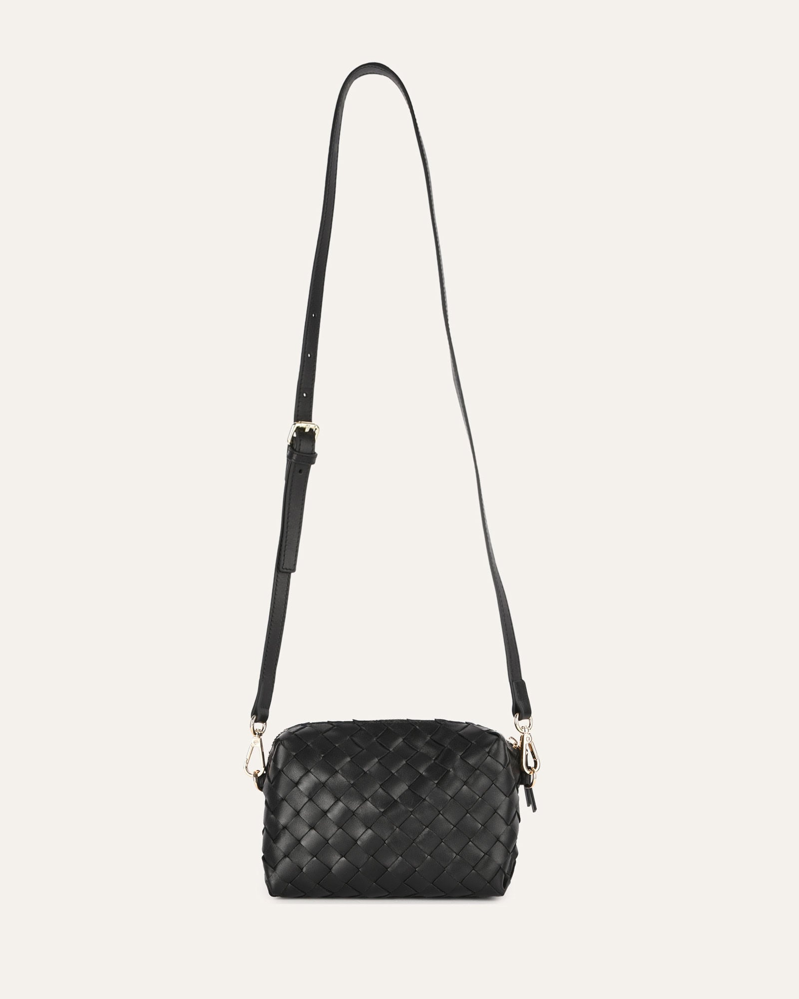 Manuel Black Leather Crossbody Bag for Women - Stylish & Durable Everyday Purse for Work, Travel & Shopping