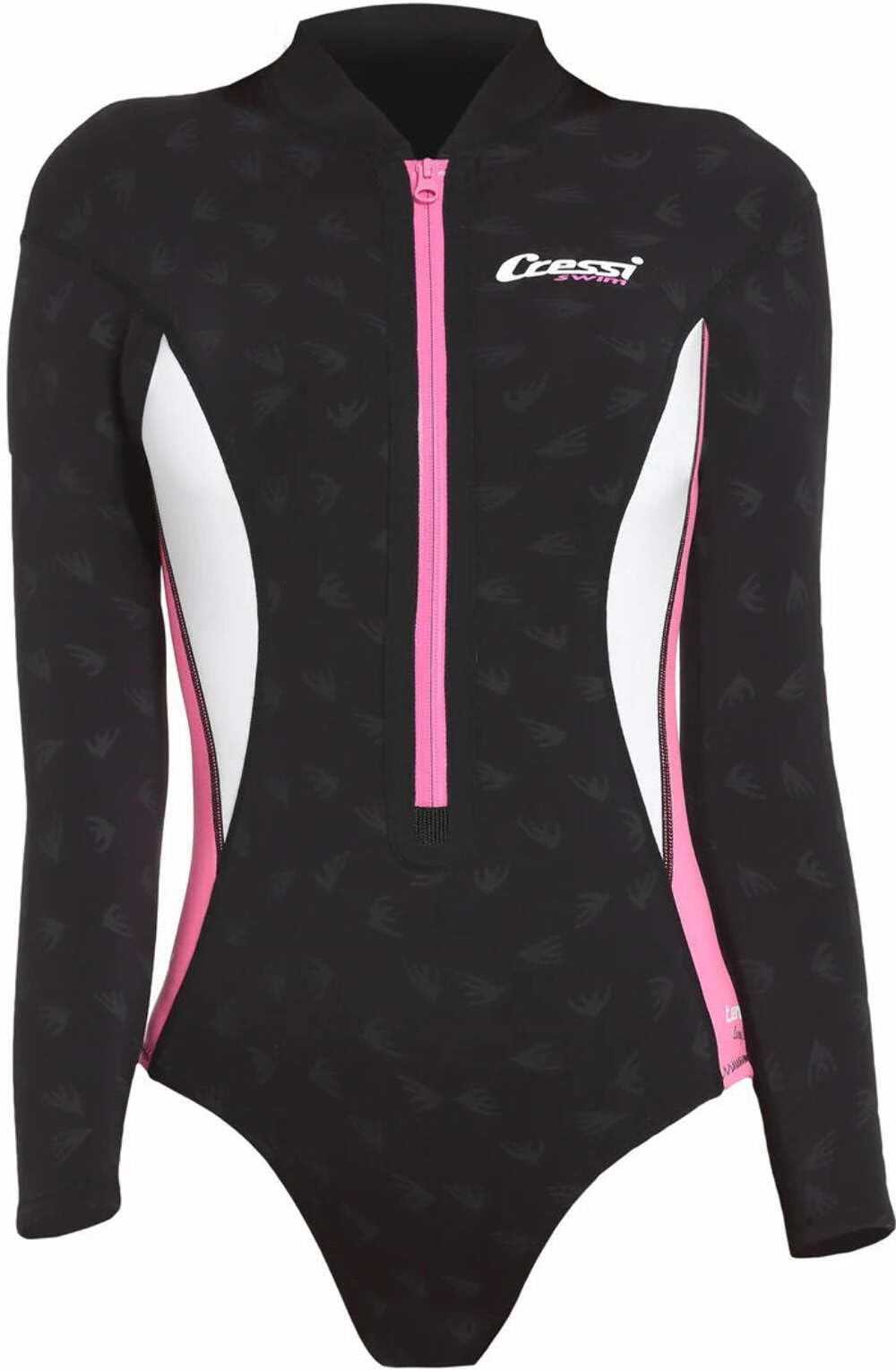 Cressi Termico Lady Swimsuit 2mm - Women's One Piece Swimsuit with Standard or Long Sleeves, High Stretch Neoprene for Scuba Diving, Snorkeling & Water Sports