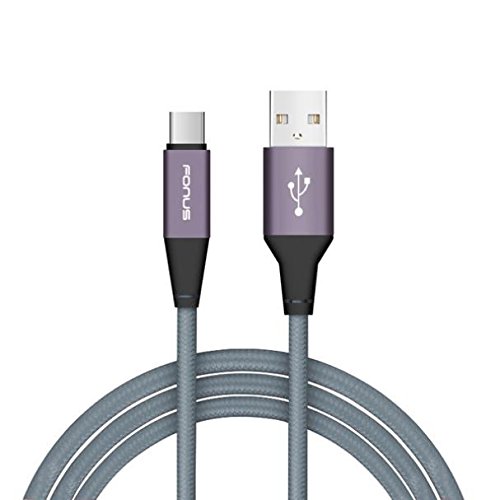 10ft USB Type-C Fast Charging Cable - Braided Durable USB-C Charger Cord for LG Stylo 5 Phone | Long Power Wire for Home, Office & Travel Charging