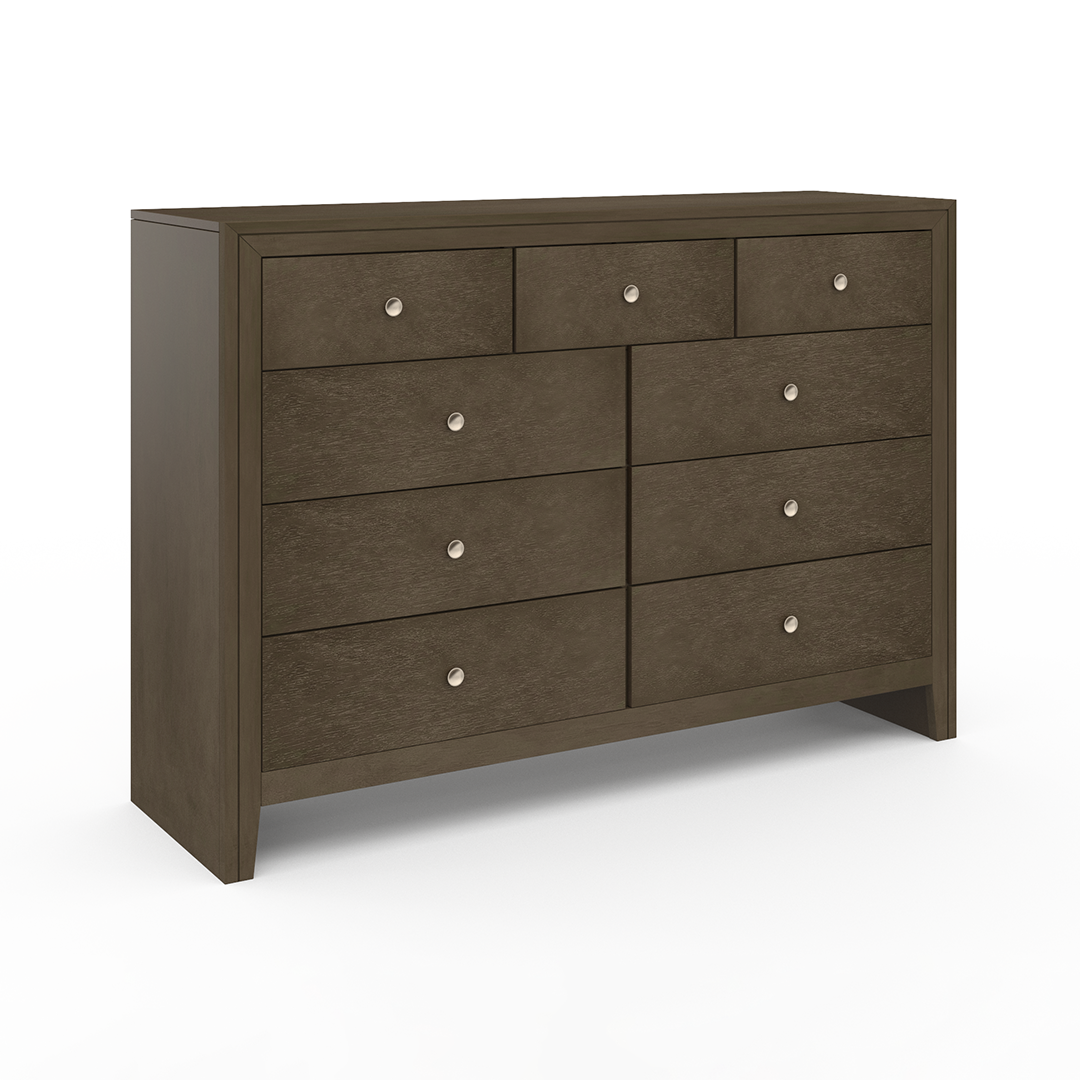 Carolina Dresser - Stylish Wooden Chest of Drawers for Bedroom & Living Room Storage | Perfect for Organizing Clothes, Accessories & Home Decor