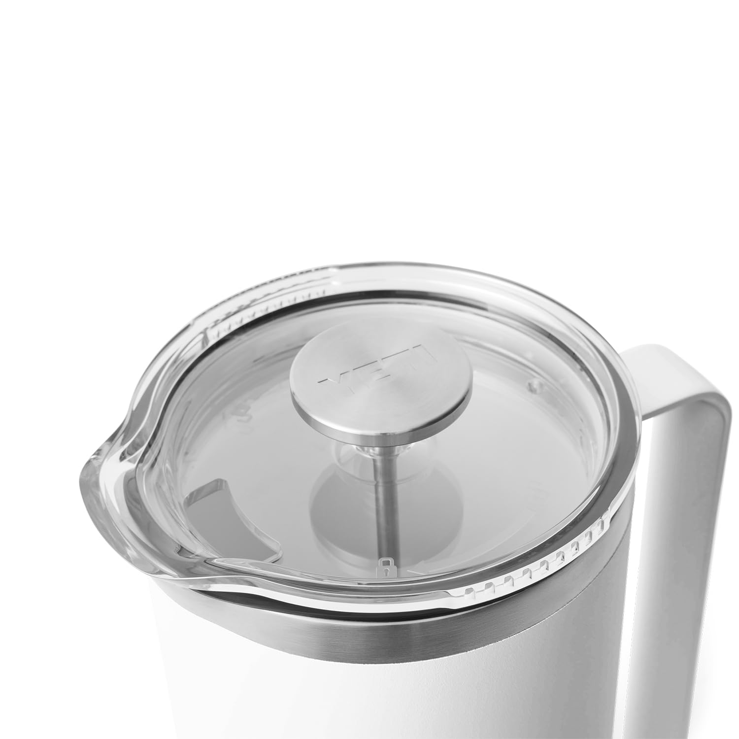 YETI Rambler French Press Coffee Maker with GroundsControl Filter - Stainless Steel Travel Coffee Press for Camping, Hiking & Outdoor Adventures