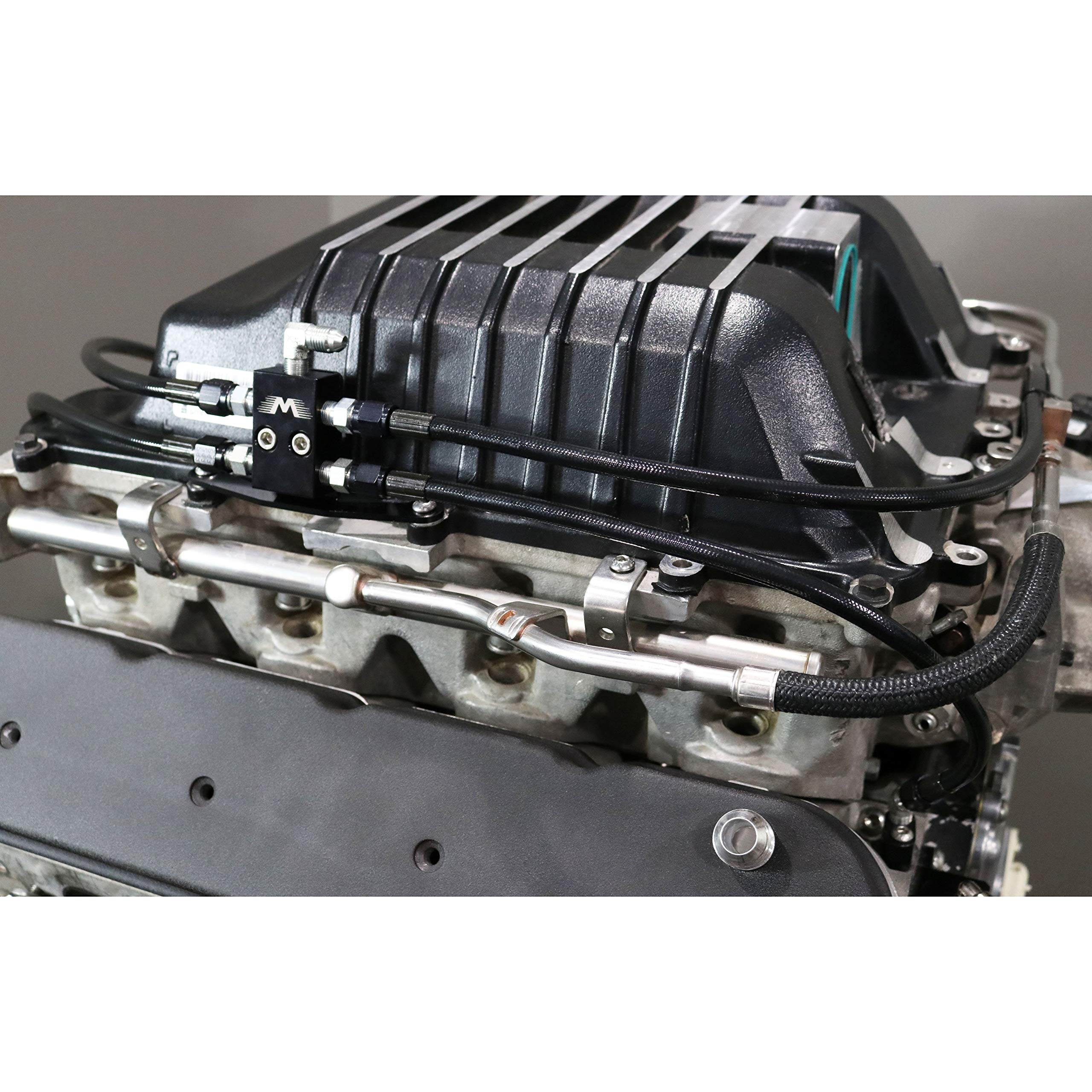 Motion Raceworks LSA ZL1 CTS-V Supercharger Steam Kit Coolant Crossover 10-10032 - High Performance Cooling Solution for Track & Street Racing