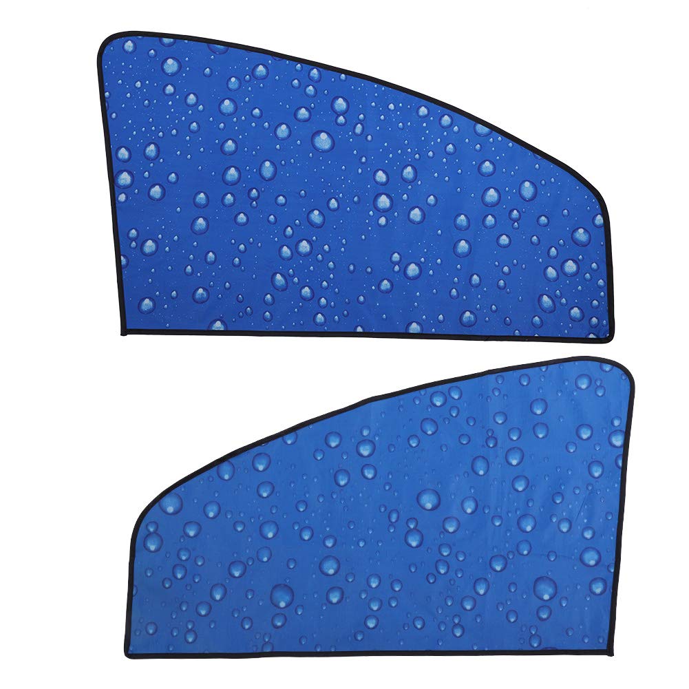 Premium Magnetic Car Sunshade Window Curtain - Universal Fit for Front Left & Right Windows (1 Pair) - Blocks UV Rays & Heat - Perfect for Summer Driving, Road Trips & Parking Protection