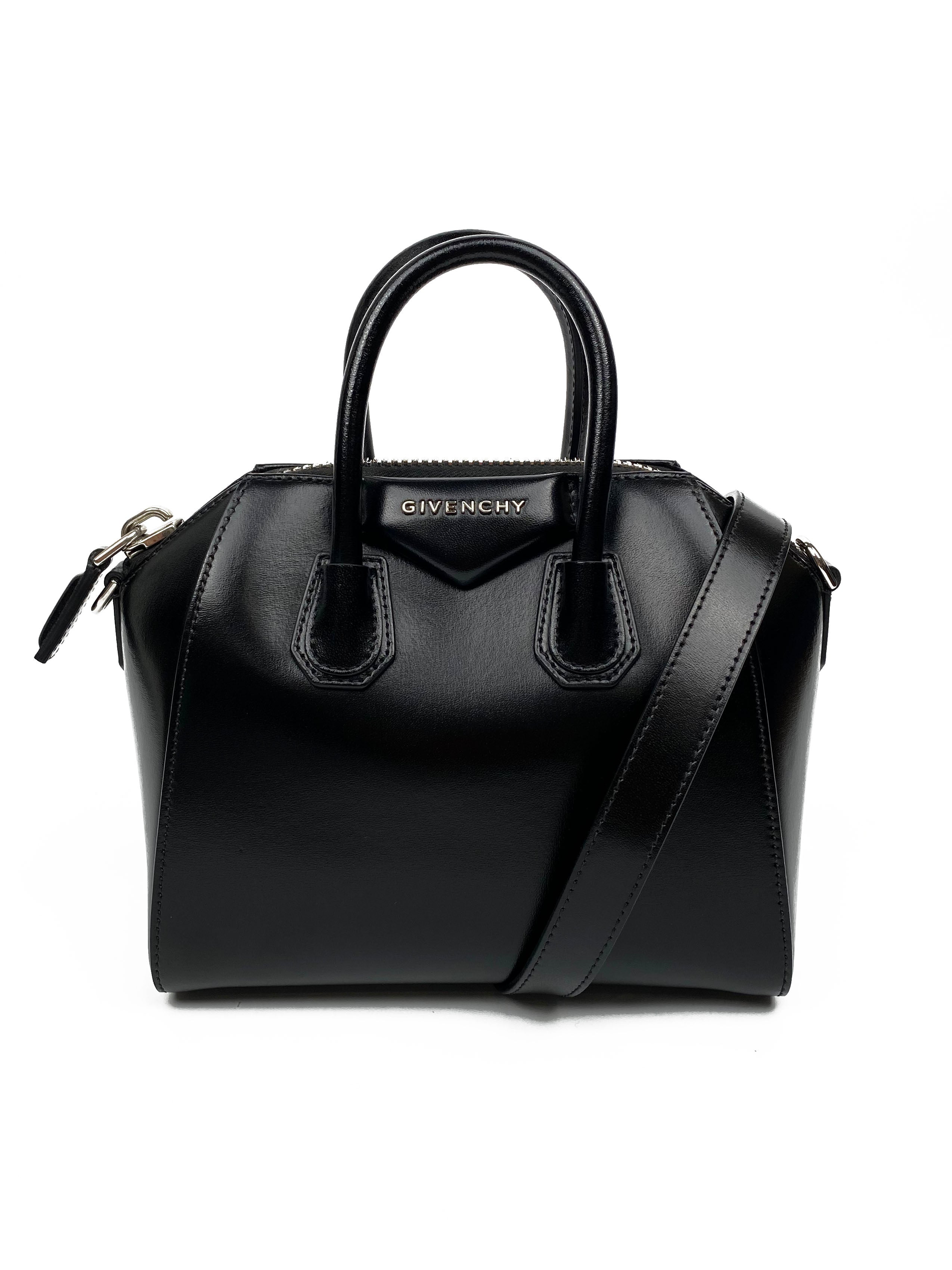 Givenchy Mini Black Antigona Bag - Luxury Crossbody Handbag for Women | Perfect for Date Night, Work & Travel Accessories