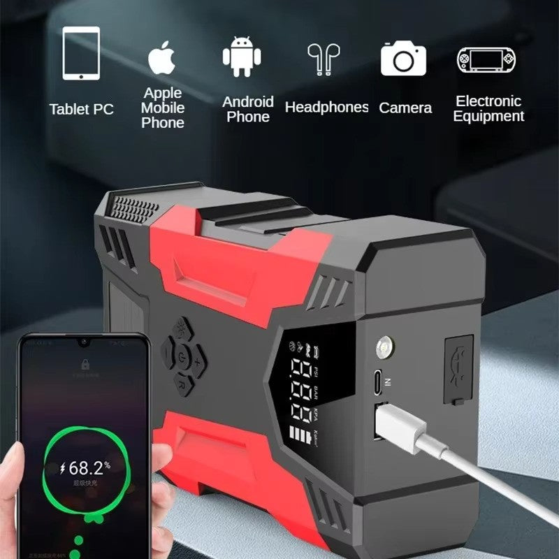 Milex INSTA JUMP STARTER - Portable Car Battery Booster with USB Charger for Emergency Jump Start - Perfect for Road Trips, Camping, and Outdoor Adventures