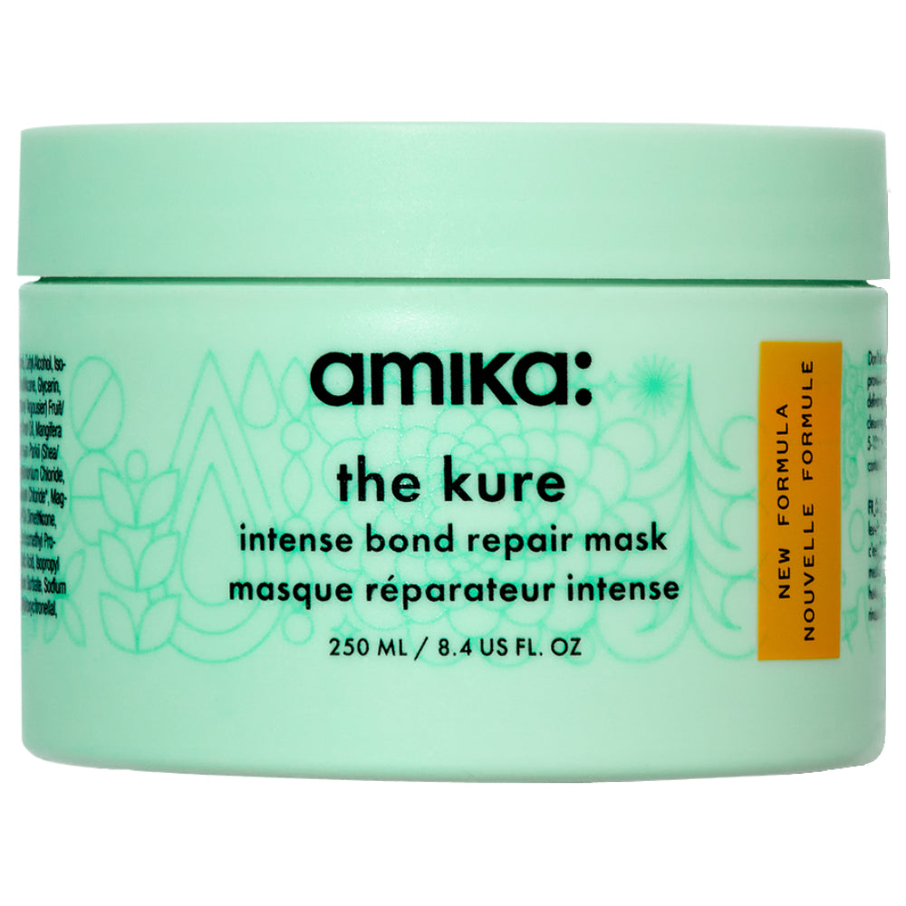 Amika Kure Bond Repair Hair Mask - Deep Conditioning Treatment for Damaged Hair - Salon-Quality Hair Care at Home - Perfect for Color-Treated, Bleached or Chemically Processed Hair