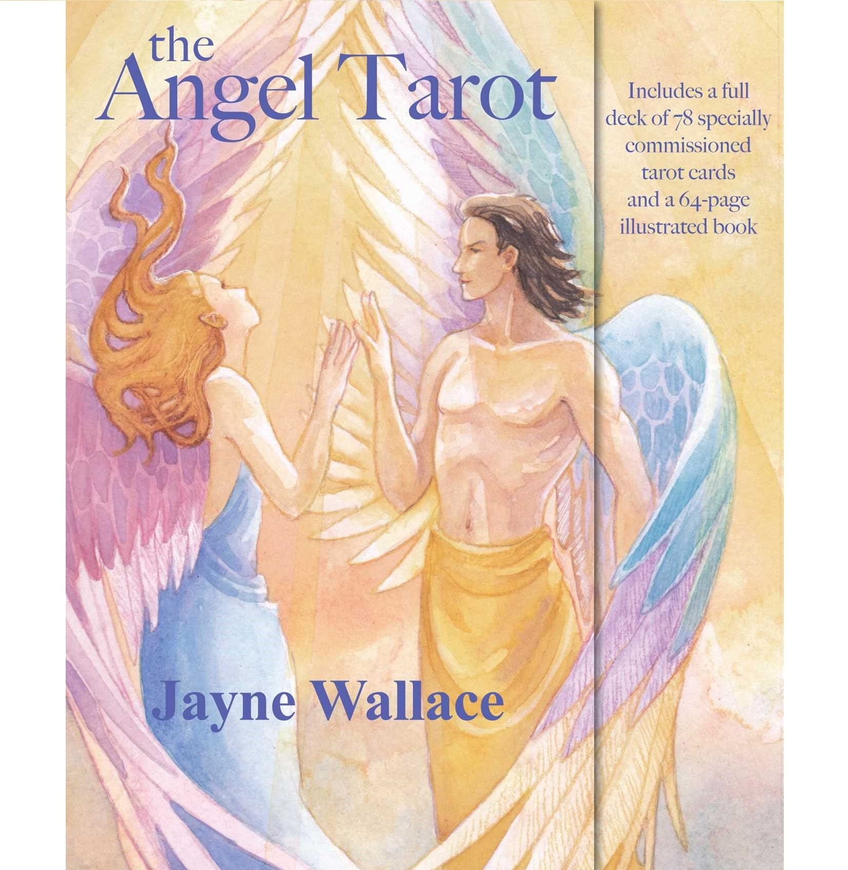 Angel Tarot Deck - 78-Card Divine Guidance Oracle Set with Guidebook | Perfect for Spiritual Readings, Meditation & Angel Communication