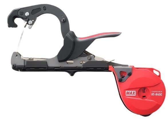 Tapener® HT-R45C(RD) Plant Tying Machine - Efficient Garden Vine & Tomato Support Tool for Home Gardening, Greenhouse, and Farm Use