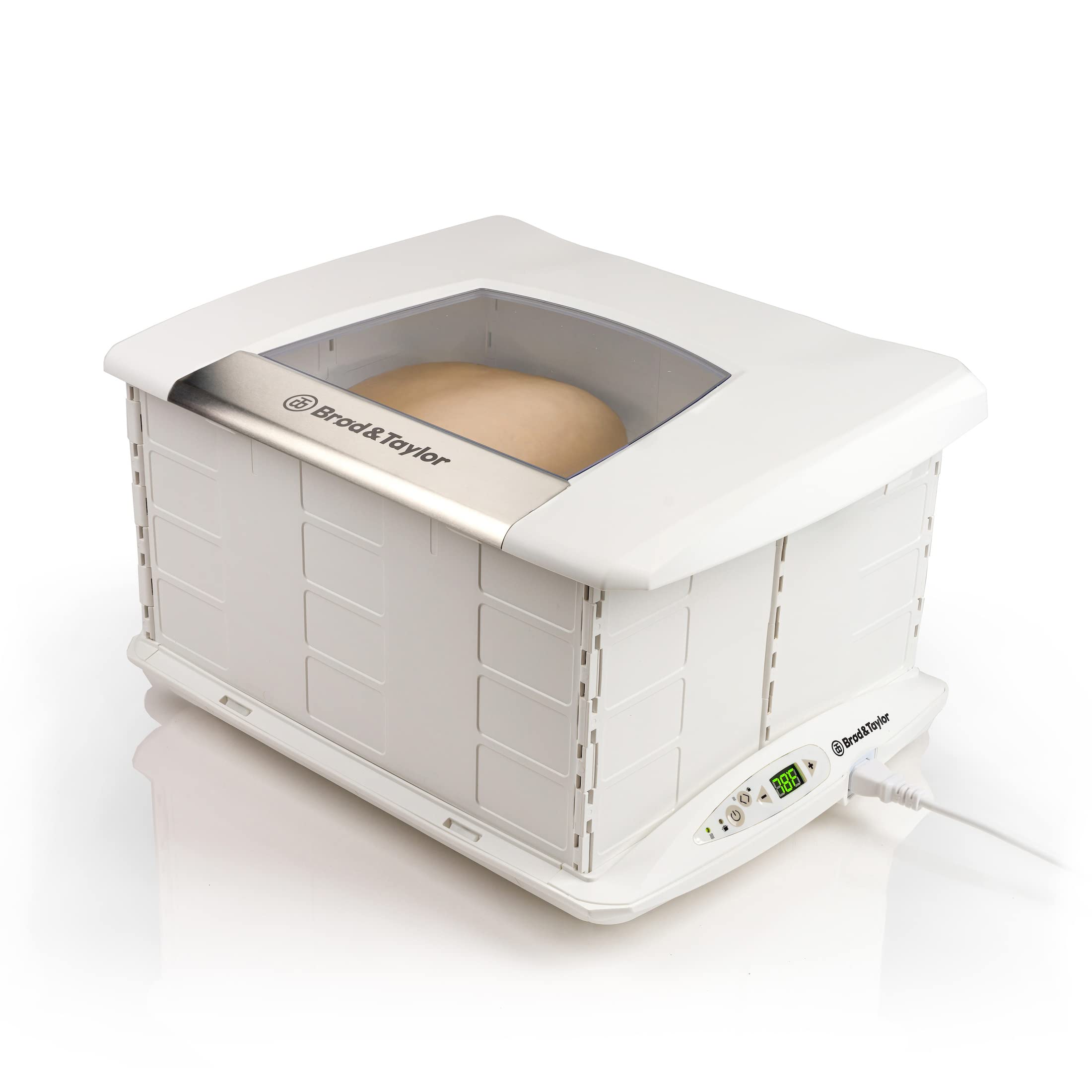 Brod & Taylor Folding Proofer & Slow Cooker - Dough Proofing Box & Food Warmer for Home Bakers & Chefs - Perfect for Bread Making, Yogurt Fermentation & Slow Cooking
