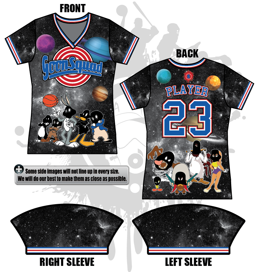 Goon Squad Women's Full Dye Softball Jersey - Breathable Performance Shirt for Fastpitch & Slowpitch Games - Team Uniform & Tournament Wear