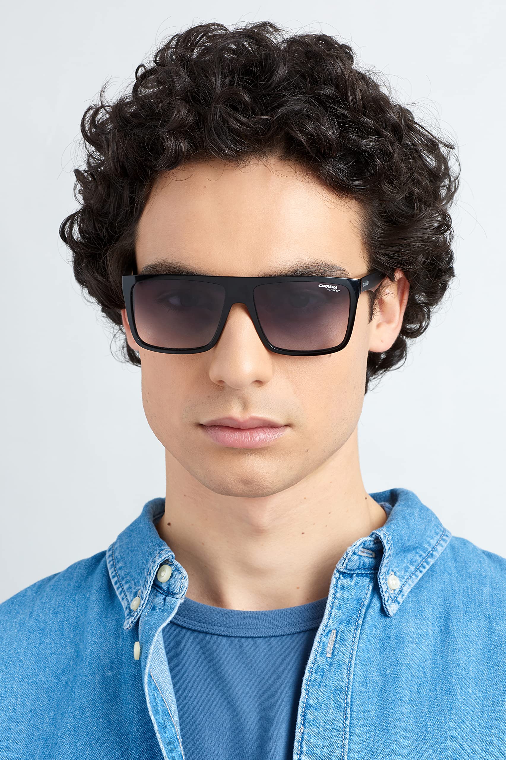 Carrera Ca5039/S Rectangular Sunglasses for Men & Women – UV Protection, Polarized Lenses – Perfect for Driving, Outdoor Sports & Beach Vacations