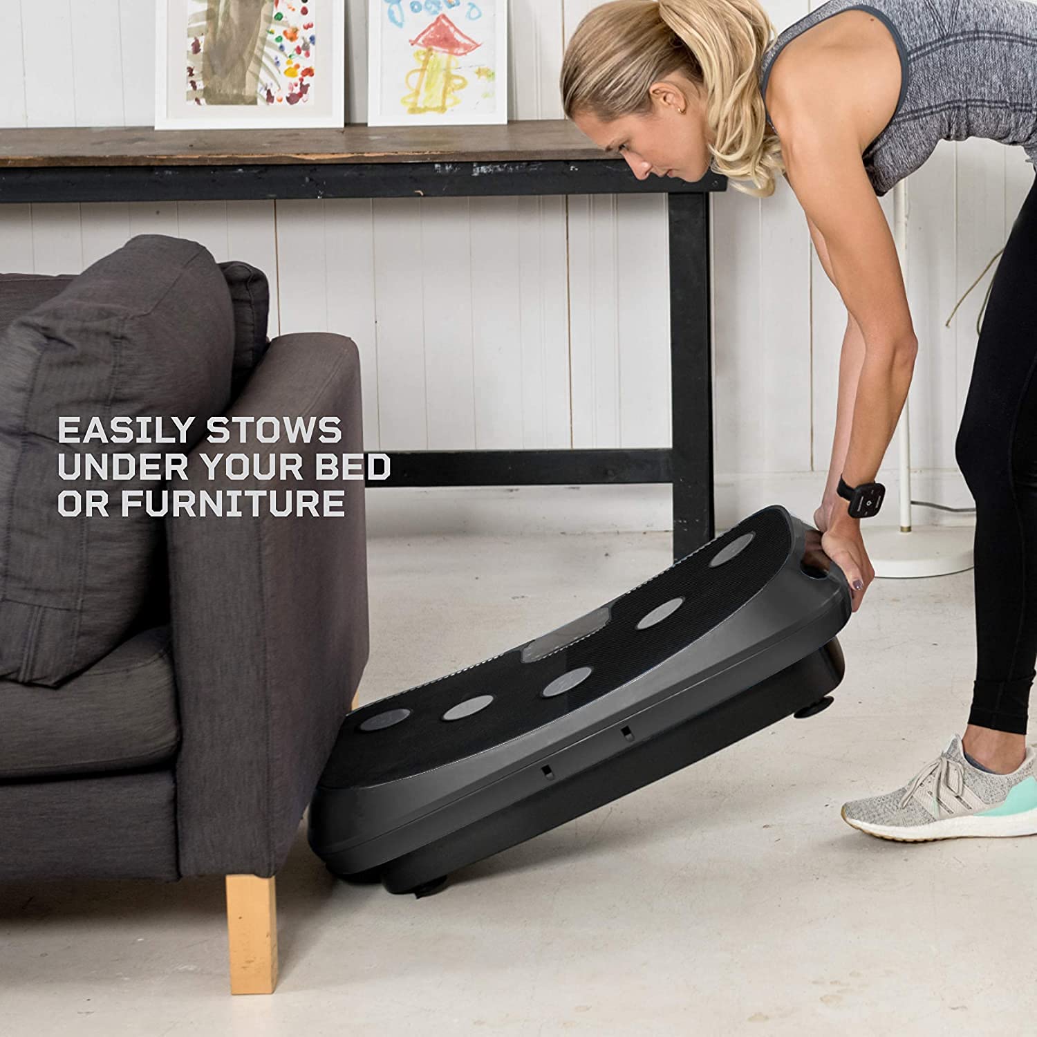 LifePro Rumblex 4D Vibration Plate Exercise Machine - Triple Motor Oscillation, Linear & Pulsation Modes, 3D/4D Vibration Platform - Whole Body Workout Equipment for Home Gym, Weight Loss, Toning & Muscle Recovery | Perfect for Home Fitness, Post-Workout Recovery & Cellulite Reduction