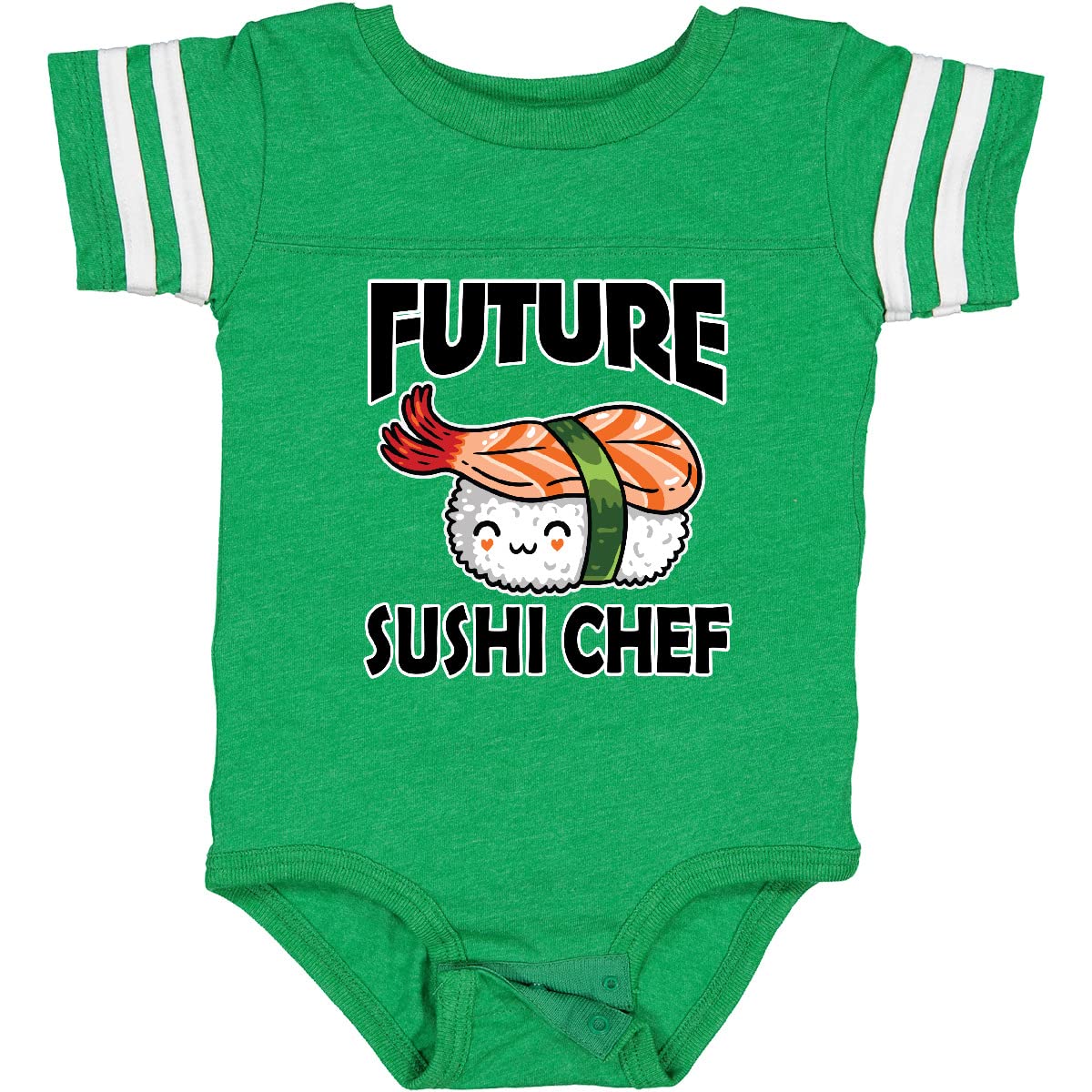 Inktastic Future Sushi Chef Baby Bodysuit - Cute Infant Onesie for Boys & Girls - Perfect for Cooking Enthusiasts, Japanese Food Lovers & Playtime Outfits