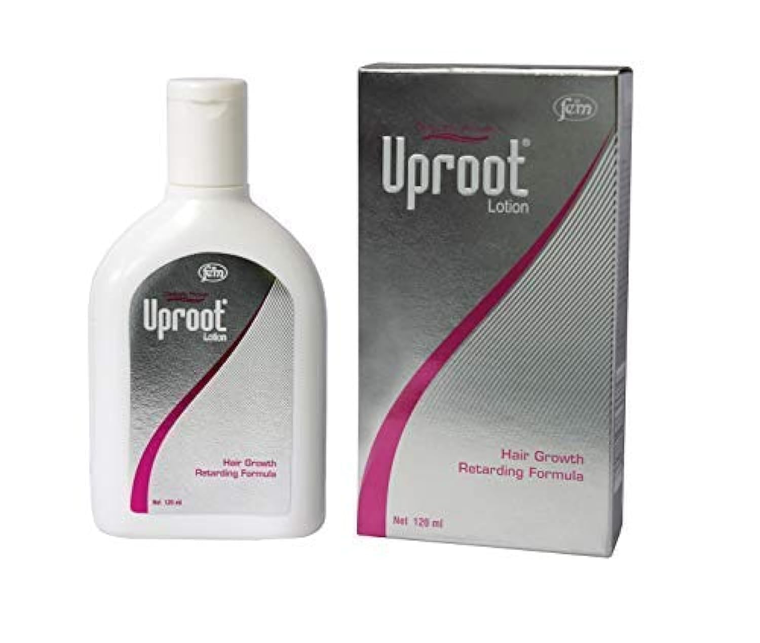 Uproot Lotion Hair Growth Retarding Formula - 120ml White | Reduces Unwanted Hair Growth | Natural Hair Inhibitor for Smooth Skin | Perfect for Facial, Bikini & Body Hair Control