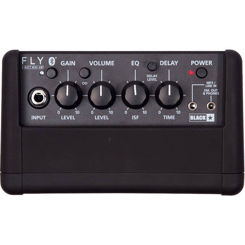 Blackstar FLY 3 Bluetooth 3W Mini Guitar Amplifier - Portable Electric Guitar Amp with Built-in Effects, Rechargeable Battery for Practice, Home & Travel Use