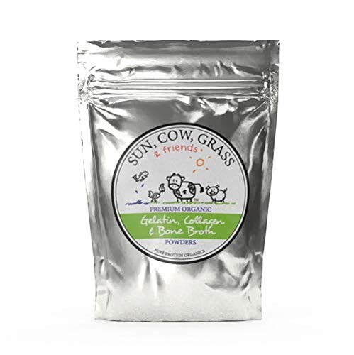 Paleo Protein Bone Broth Powder - Grass Fed, Keto Friendly, Gluten Free Collagen Supplement (100g) for Gut Health & Immune Support - Perfect for Smoothies, Soups and Post-Workout Recovery