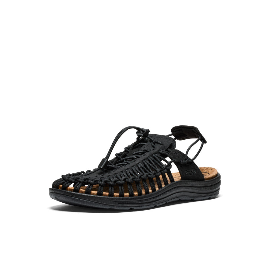 UNEEK II Convertible Sandals for Men & Women | Black/Black | Perfect for Hiking, Travel & Outdoor Adventures