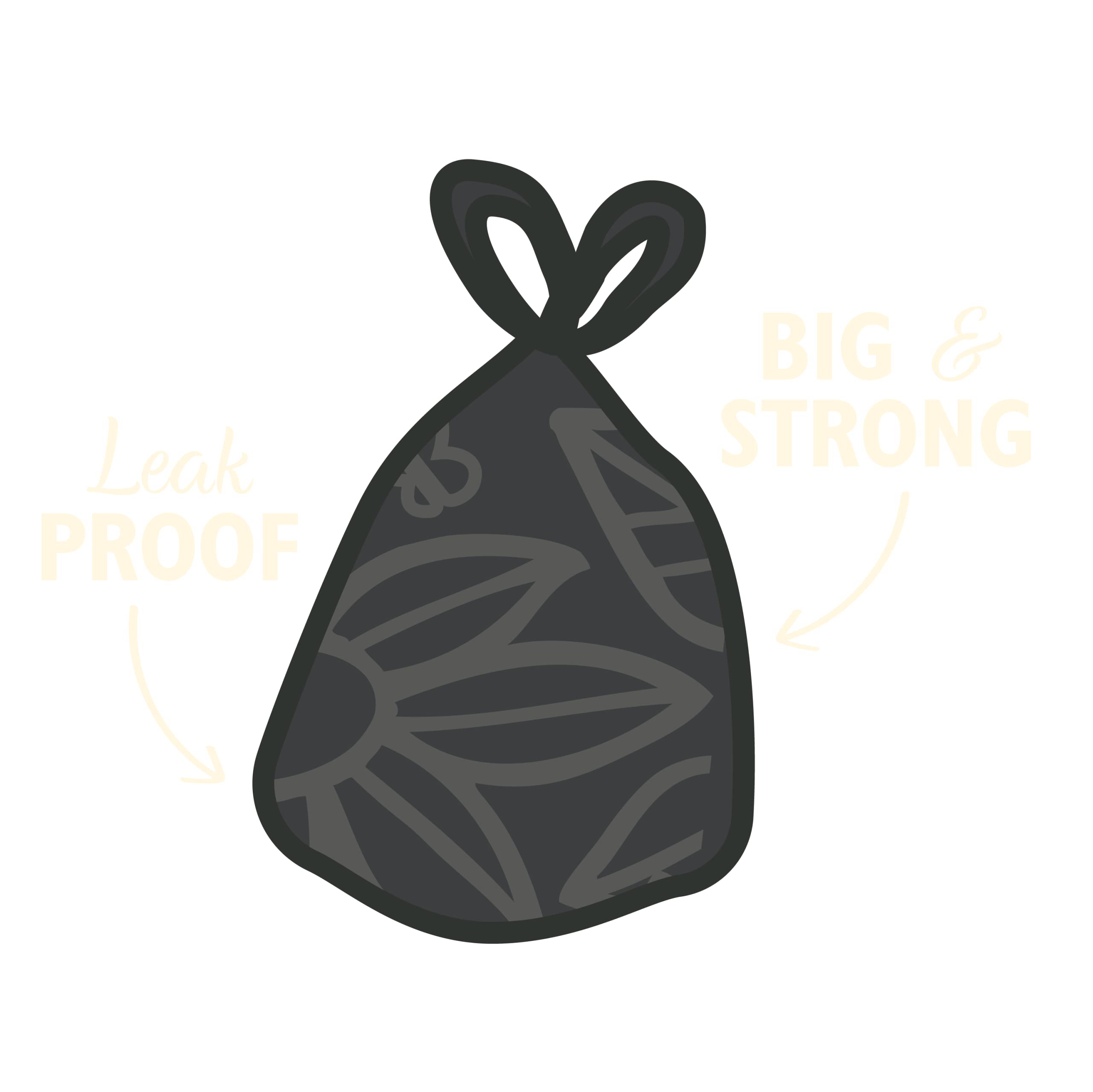 Eco-Friendly Compostable Dog Poo Bags - 60 Pack for Outdoor Walks