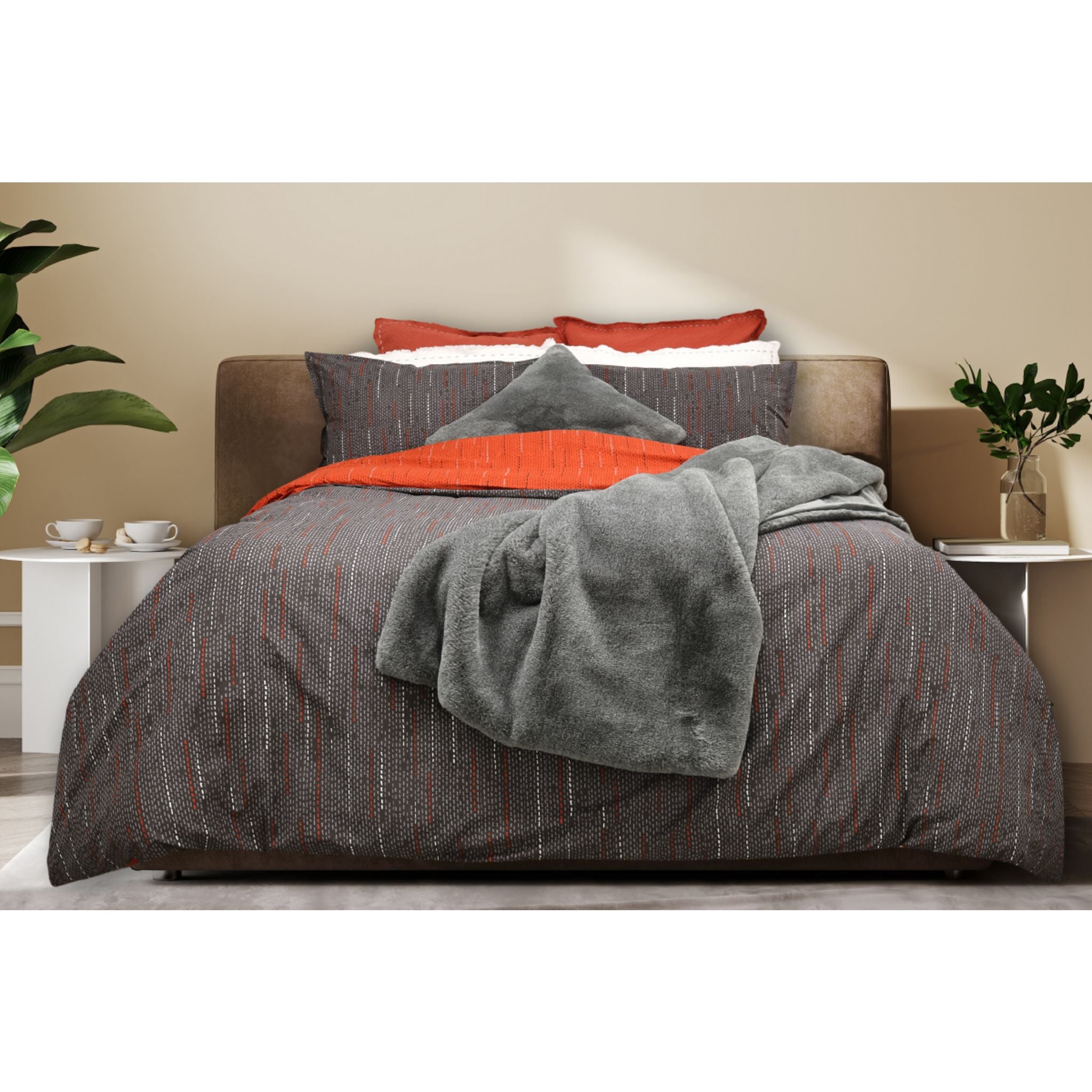 Premium Aske 3-Piece Duvet Cover Set - Soft & Breathable Bedding Collection for Queen/King Size - Perfect for Master Bedroom, Guest Room & Cozy Home Decor