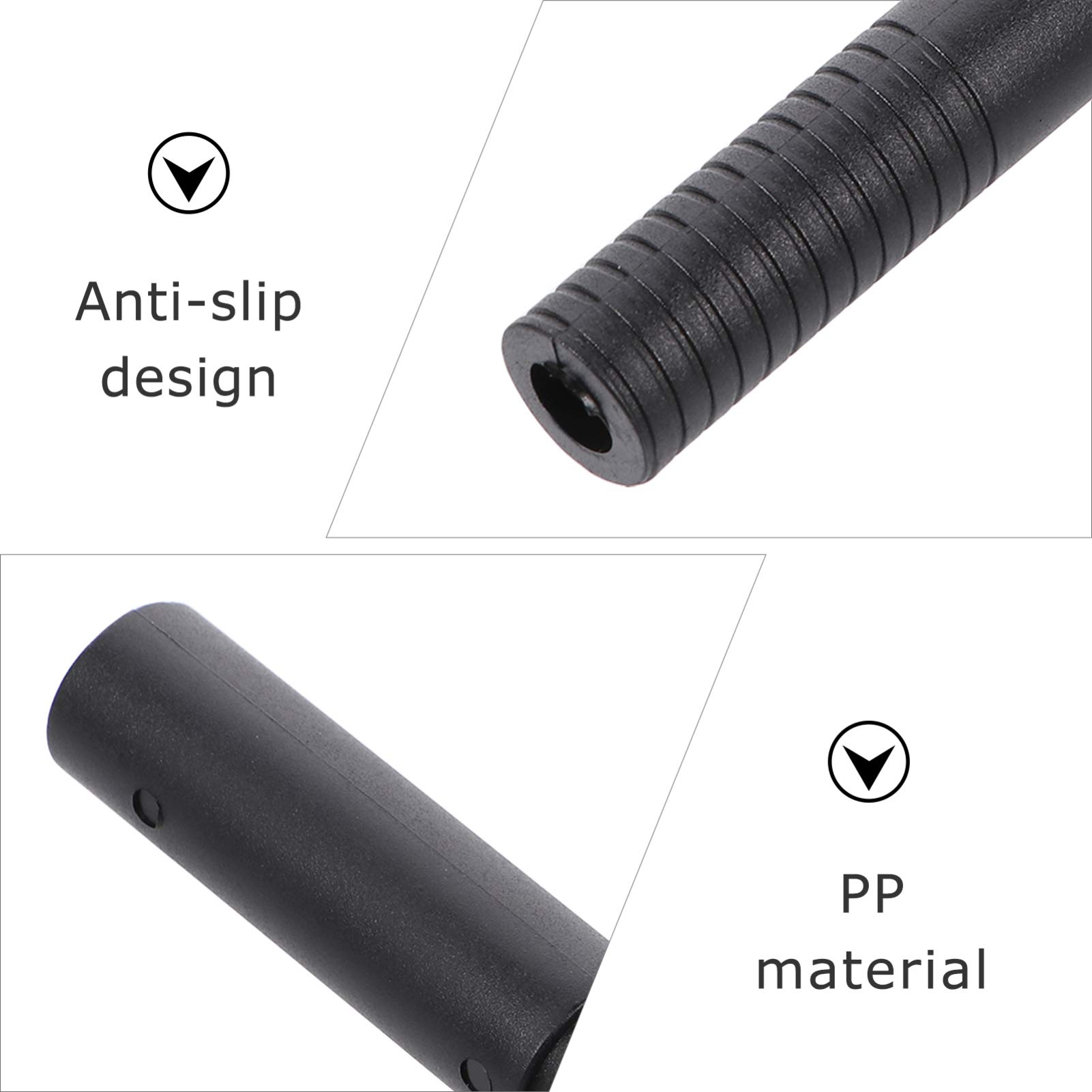 BESPORTBLE Golf Shaft Extensions for Graphite Iron Shafts - 2 Pack Set - Perfect for Club Repair & Custom Fitting at Home or Pro Shop