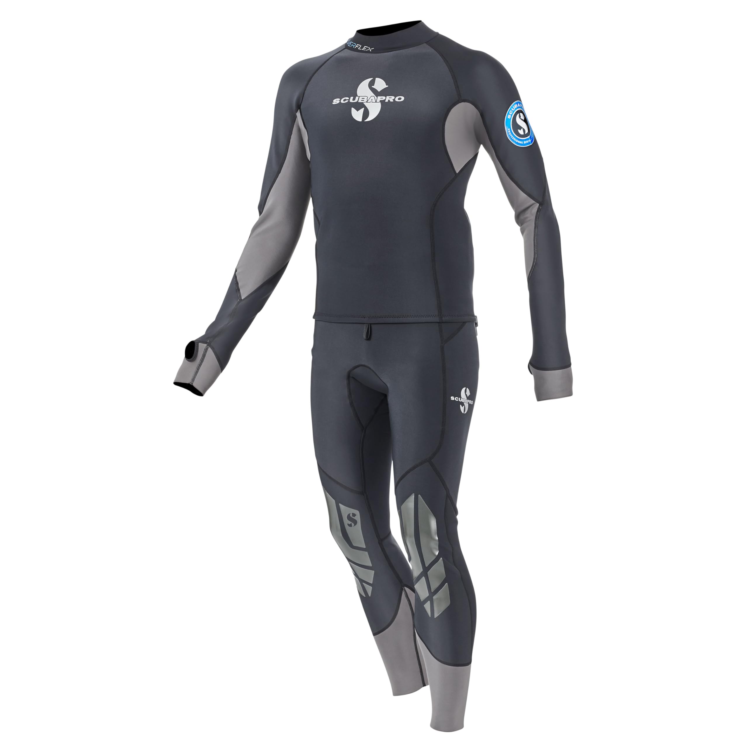 Scubapro Men's Everflex 1.5mm Neoprene Scuba Diving Pants - Warm & Flexible Wetsuit Bottoms for Snorkeling, Spearfishing & Water Sports