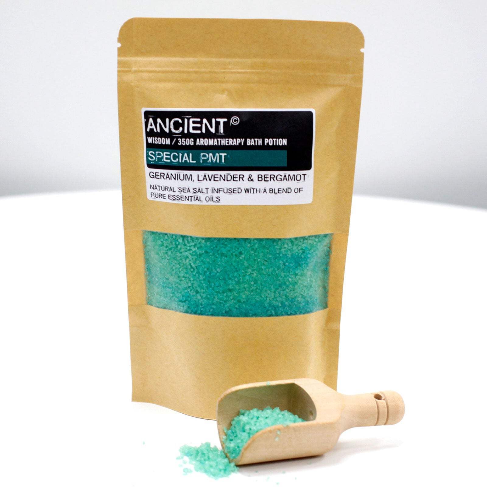 Ancient Wisdom Aromatherapy Bath Potion (PMT) - Relaxing Essential Oil Blend for Stress Relief & Self-Care | Perfect for Spa Nights, Meditation & Gift Giving