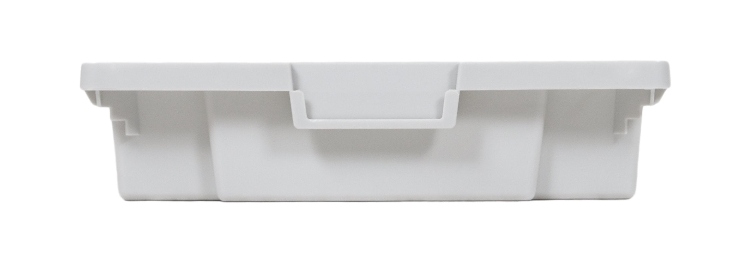 Luxor MBS BIN 8S Stackable Storage Bins - 8 Pack Small Plastic Organizer Bins for Home, Office & Closet Organization - Perfect for Shelving, Cabinets and Toy Storage