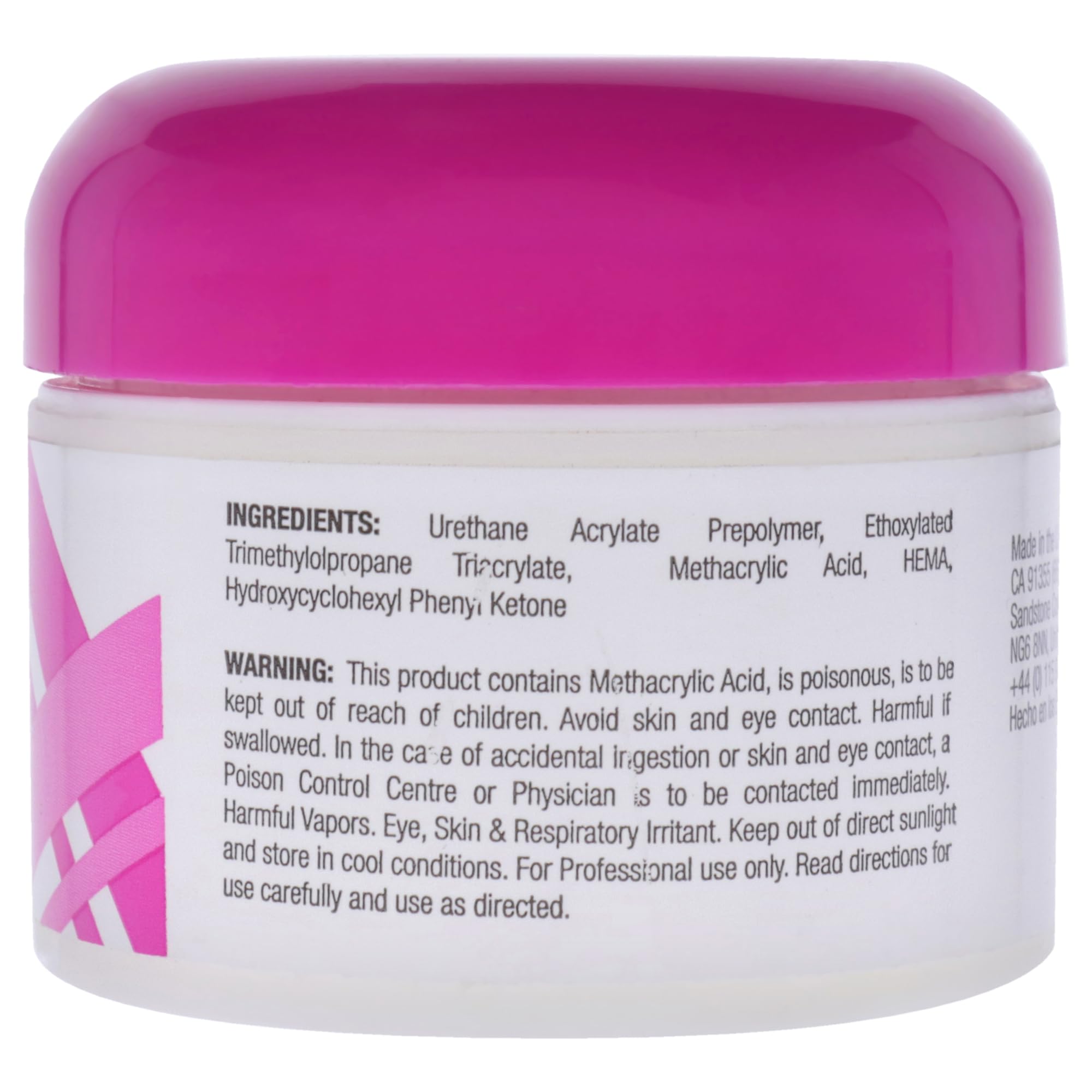 Cuccio Pro Starlite UV Gel Clear - 28g Natural Nail Thickness Gel Polish for Women | At-Home Manicures & Salon-Quality Nail Art