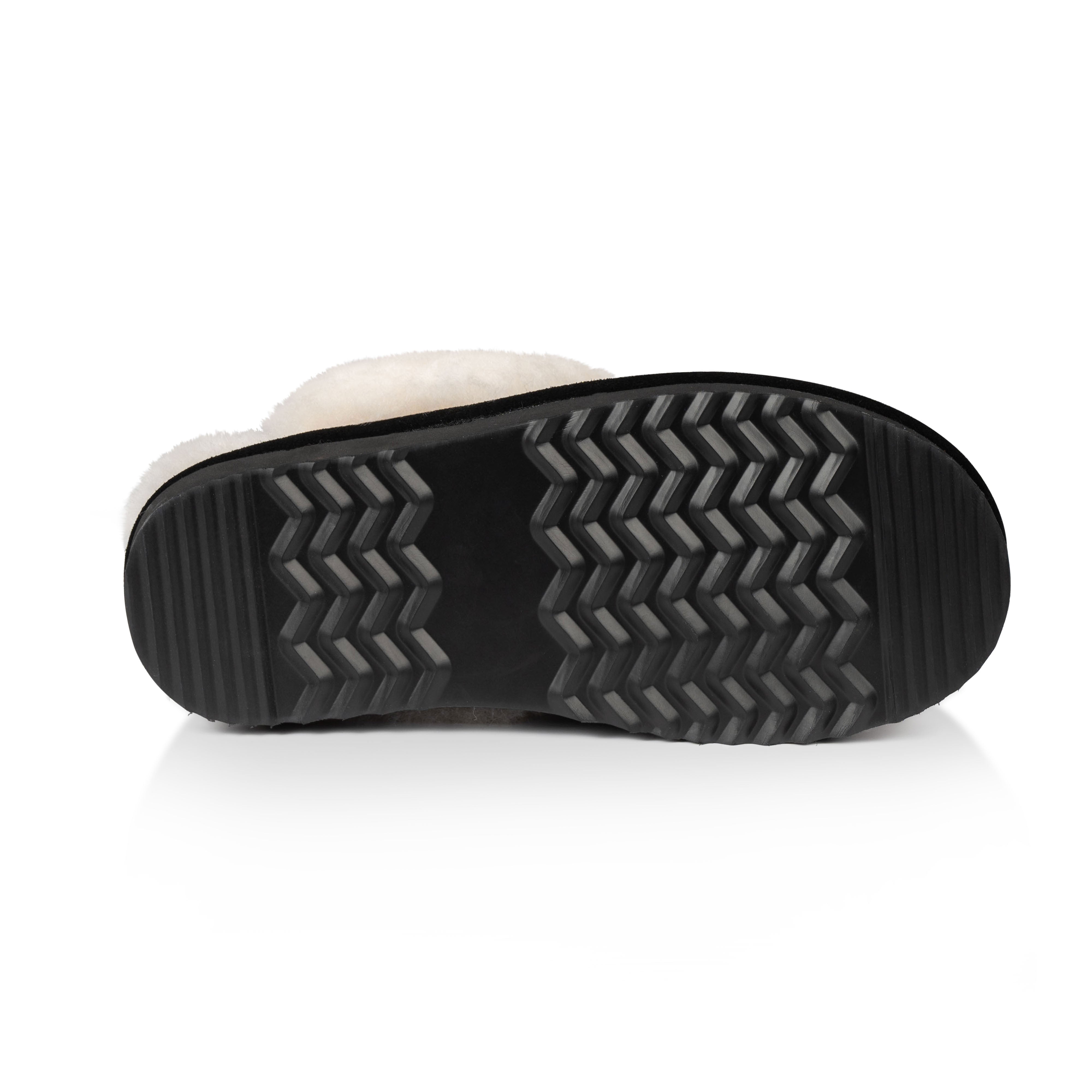 Harlow Women's Cozy Memory Foam Slippers - Soft Indoor House Shoes for Women, Non-Slip Comfortable Slides (Black) - Perfect for Relaxing at Home, Lounging & Cold Floors