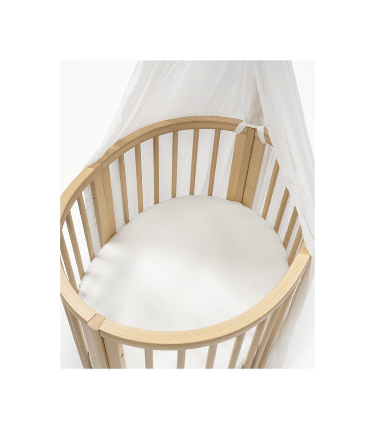 Stokke Sleepi Mini Fitted Crib Sheet - Soft Organic Cotton Baby Bedding for Newborns & Infants - Perfect for Nursery, Daycare & Travel Use