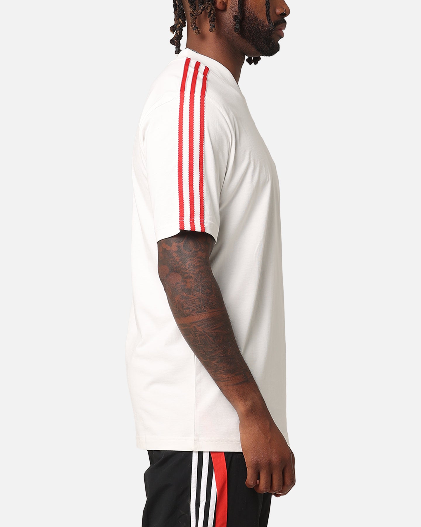 Adidas Graphic T-Shirt for Men - Soft Cotton Short Sleeve Tee with Stylish Print - Perfect for Casual Wear, Gym & Street Fashion | Cloud White