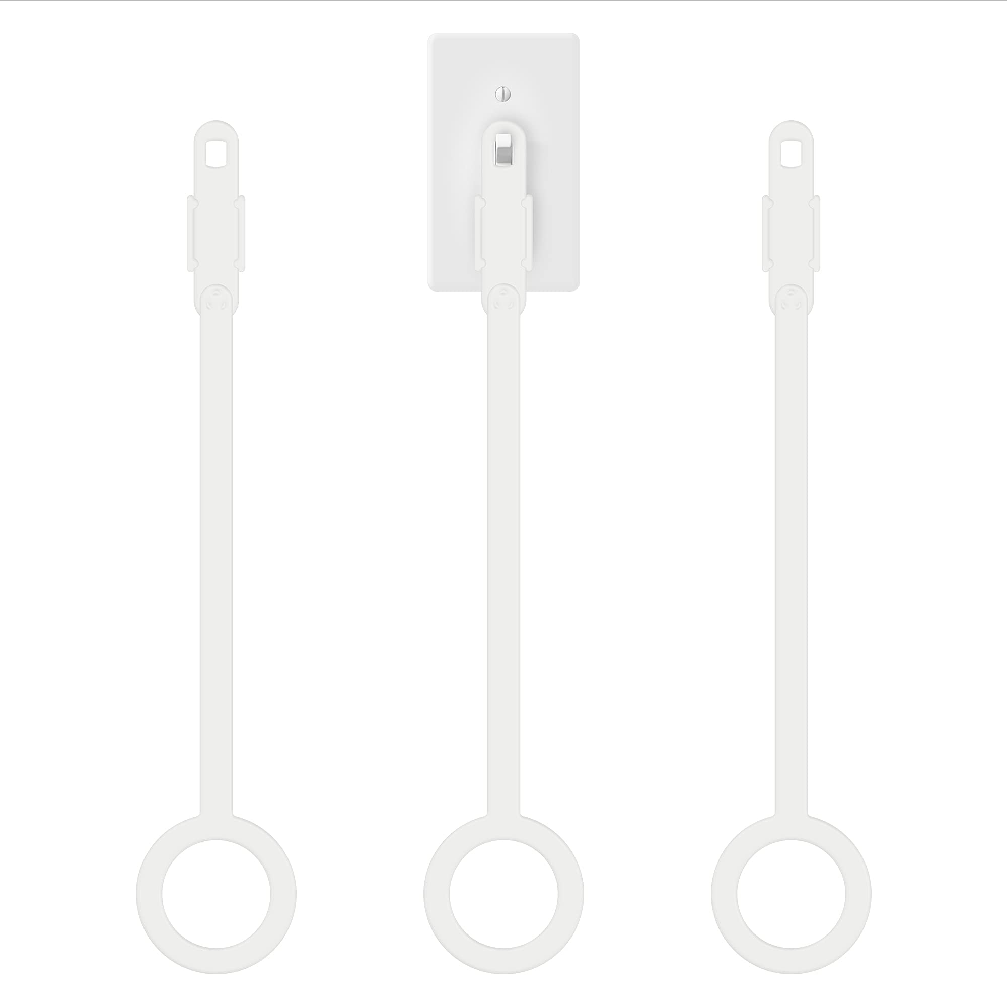 IMPRESA 3-Pack Light Switch Extenders for Kids - Toddler Safety Light Switch Helper with Easy Grab Loop for Potty Training, Childproof & Simple Installation - Perfect for Homes, Schools, and Daycares