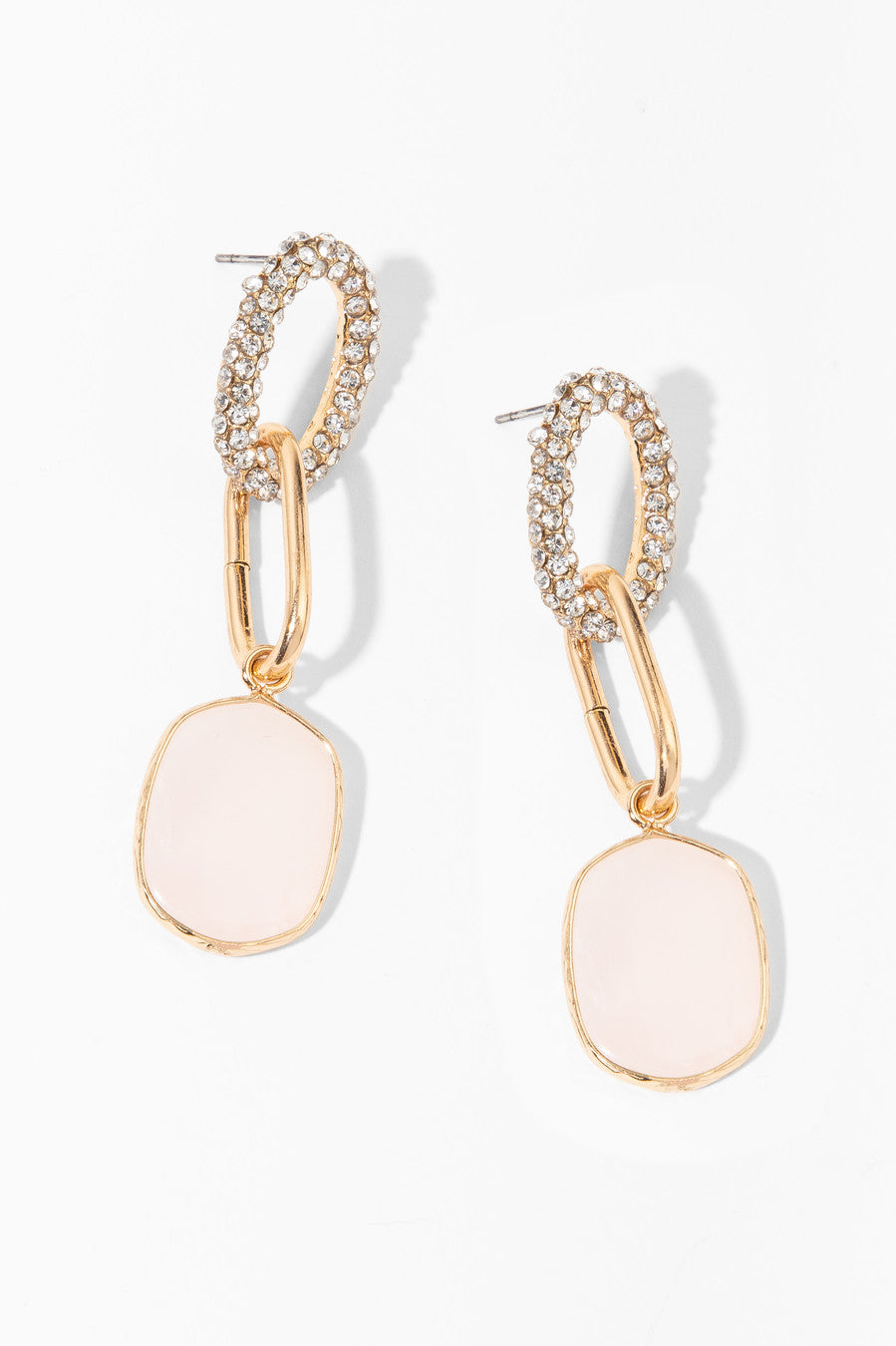 Estella Stone Dangle Earrings for Women - Elegant Bohemian Jewelry for Party, Wedding & Everyday Wear