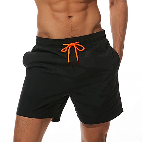 **Men's Quick Dry Swim Trunks - Lightweight Bathing Suits for Swimming, Beach & Pool - UPF 50+ Sun Protection**