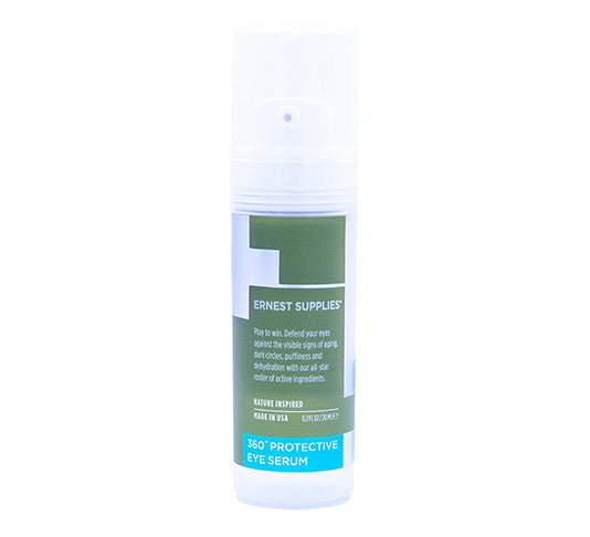 Ernest Supplies 360 Protective Eye Serum for Dark Circles & Wrinkles – Anti-Aging Eye Treatment with Hyaluronic Acid – Perfect for Nighttime Skincare Routine & Travel