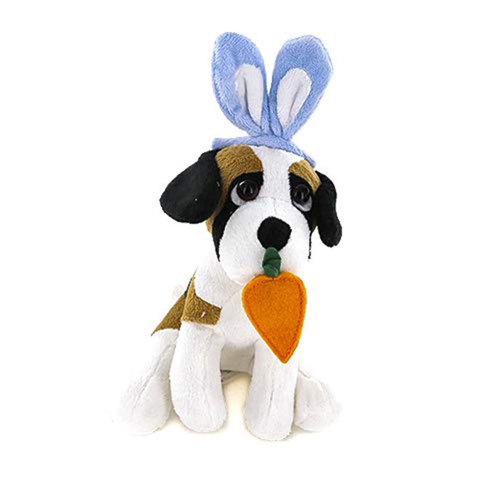 8 Inch Plushland Easter Paw Pal Stuffed Animal Toy - Cute Beagle Bunny for Babies & Toddlers | Perfect Easter Gift, Nursery Decor, and Cuddly Companion