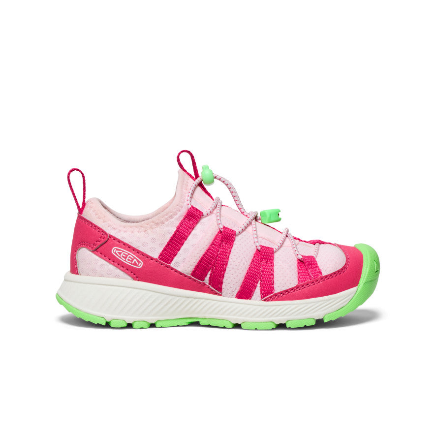 Motozoa Kids' Sneakers for Toddlers - Lightweight & Comfortable Raspberry/Summer Green Shoes for Boys & Girls - Perfect for School, Playground & Outdoor Activities