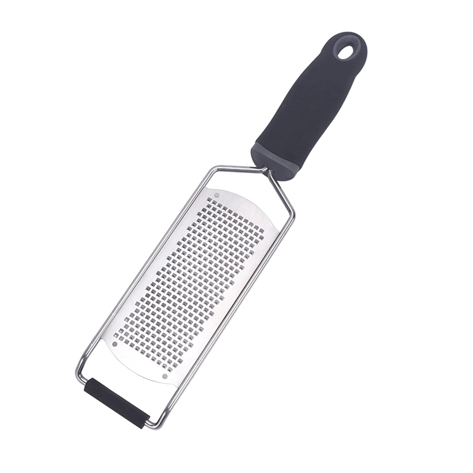 DULKET Stainless Steel Cheese Grater - Multi-Purpose Kitchen Grater for Parmesan, Garlic, Ginger, Lemon & Potatoes | Perfect for Shredding, Grating & Zesting in Home Cooking & Meal Prep