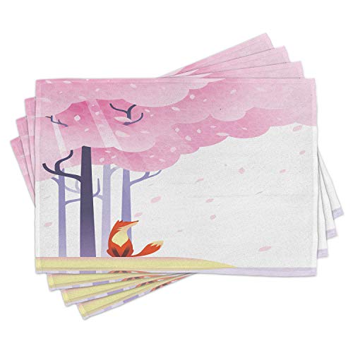 Pale Pink Orange Lavender