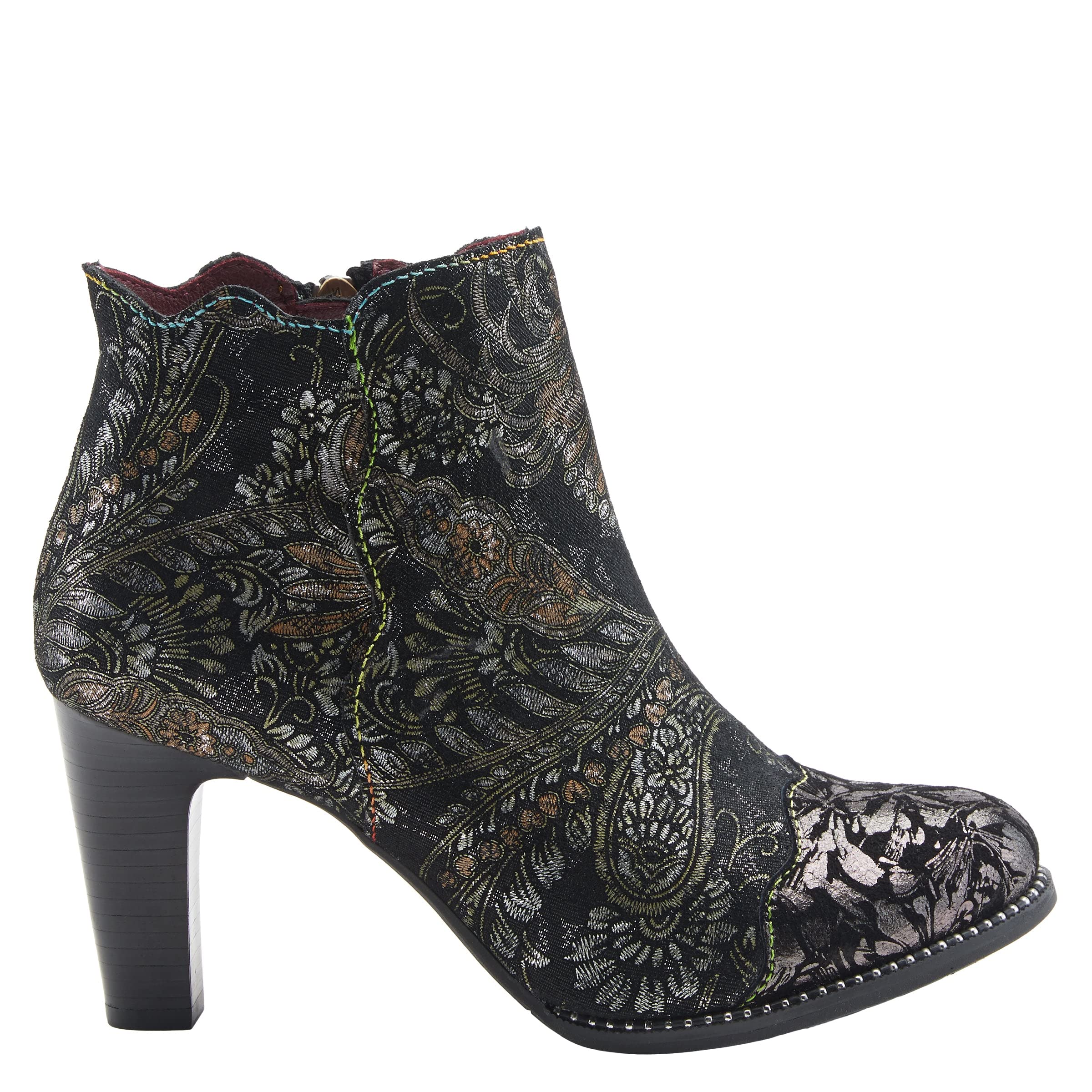 L'Artiste by Spring Step Women's Smokin Hot Fashion Boots - Stylish Ankle Boots for Women, Comfortable Leather Booties for Casual Outings & Date Nights