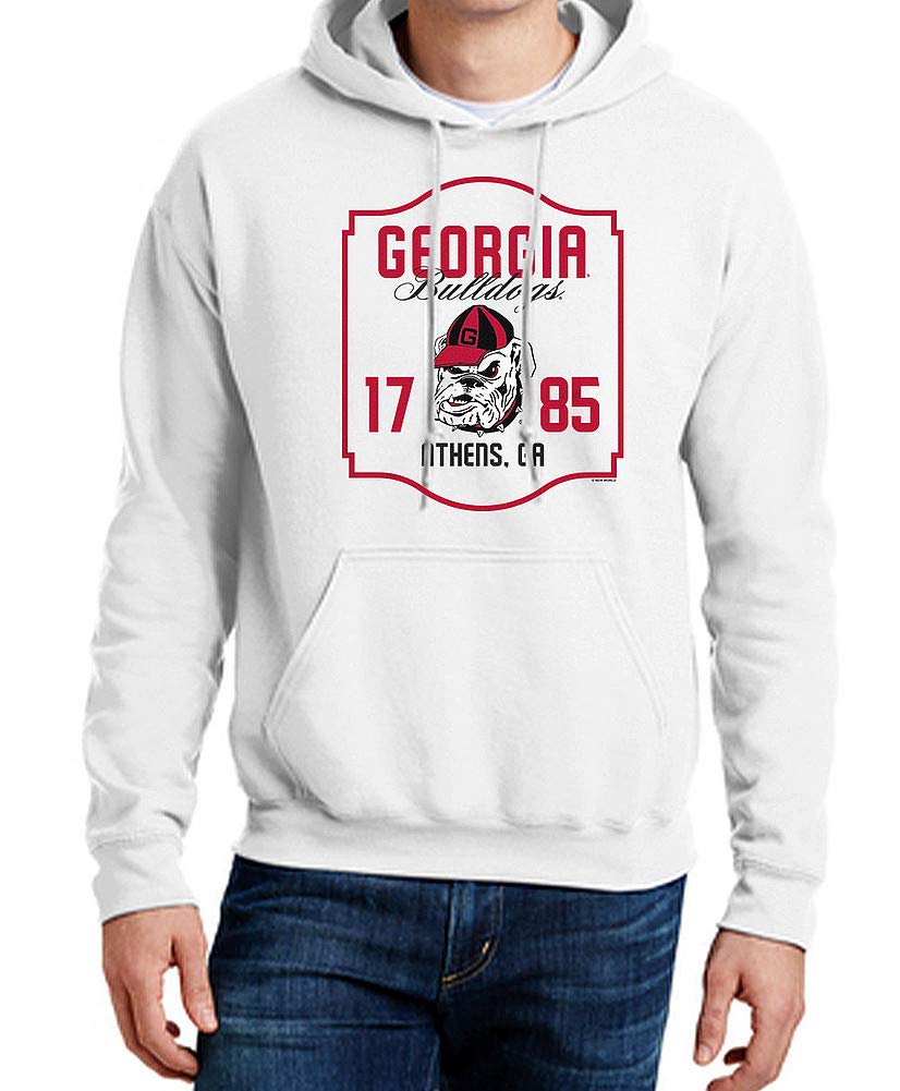 Elite Fan Shop NCAA Hoodie Sweatshirt - Dark Heather Icon - Men's & Women's Pullover Fleece Sweater for College Sports, Casual Wear & Game Day Outfits