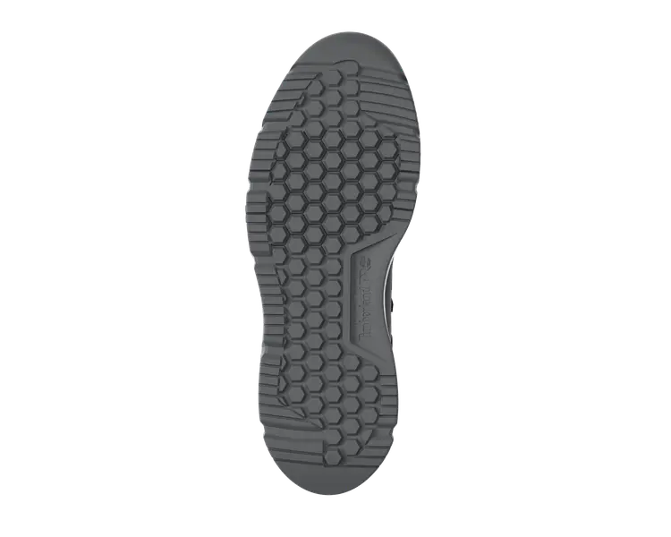 Intercept Mid Steel Toe Work Boots - Dark Grey Safety Shoes for Men, OSHA Compliant, Slip & Oil Resistant - Perfect for Construction, Warehouse & Industrial Work