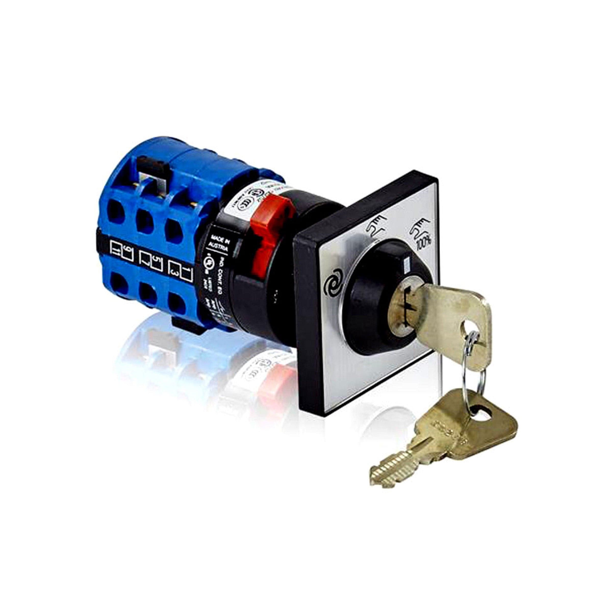 ABB Switch 3HAC052287-002 & 3HAC052287-001 - New 3-Position & 2-Position Push Button Switch for Industrial Control Panels & Automation Systems
