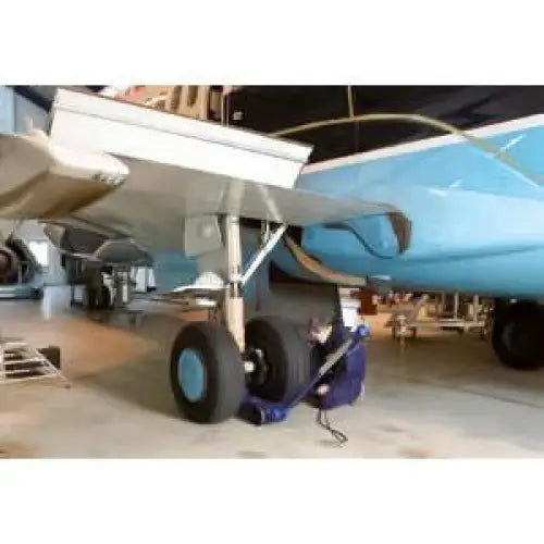 AC Hydraulic 65 Ton Aircraft Jack - Heavy Duty Aviation Lift for Boeing 747, Airbus A380 & Large Aircraft Maintenance | Professional Hangar Equipment