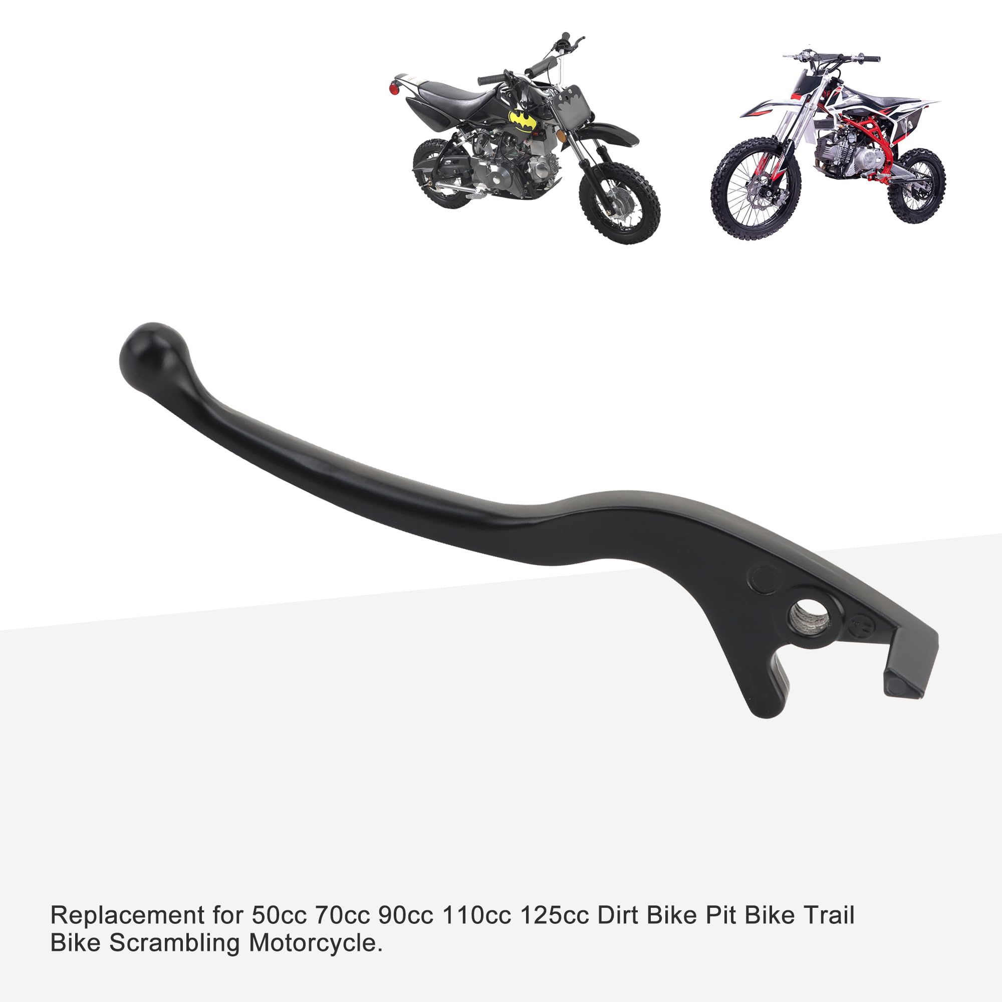 GOOFIT Right Brake Lever Replacement for 50cc 70cc 90cc 110cc 125cc Dirt Bikes, Pit Bikes & Trail Motorcycles - Compatible with Scrambling, Off-Road & Motocross Riding