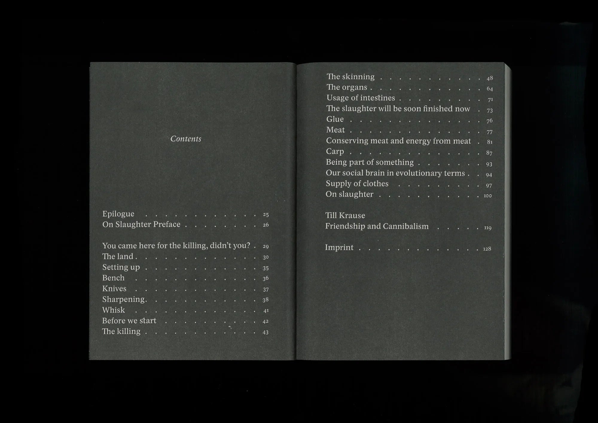 Klara Hobza - On Slaughter: A Thought-Provoking Art Book on Modern Society | Perfect for Art Collectors, Book Lovers & Cultural Discussions